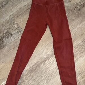 Kids Red Leggings